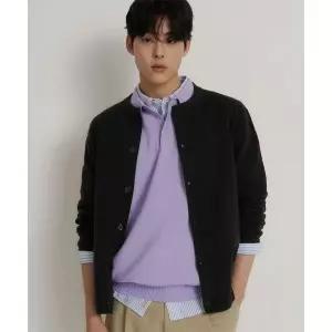 매장정품 빈폴 BEANPOLE MEN 베럴비 라운드 가디건 카디건 블랙 BC625AC115 720887