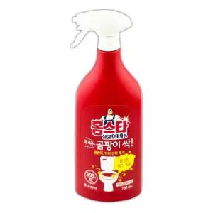 홈스타 뿌리는 곰팡이 싹 750ml O 벽지 제거 욕실 방지제 세제 실리콘 타일 화장실 바르는