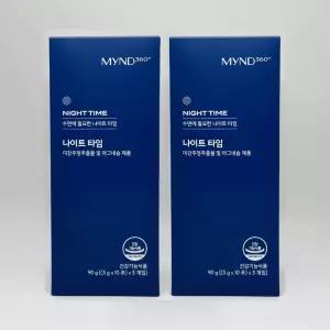 뉴스킨 MYND360 나이트타임 수면건강 30포 X2개