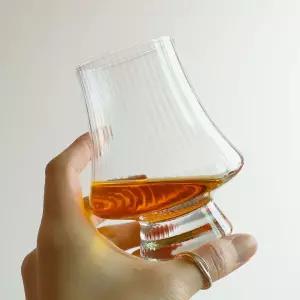 스탠다드 위스키잔 싱글몰트 유리잔 플리츠 280ml 유리잔 술잔 유리컵