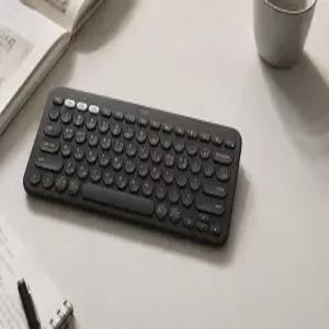로지텍 K380S 무선 블루투스 키보드 스모키 블랙