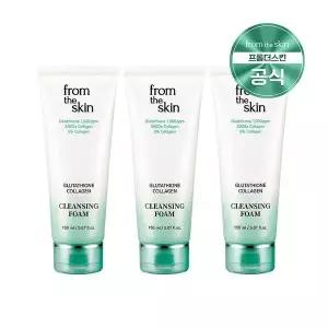 수분보충 프롬더스킨글루타치온 콜라겐 클렌징폼 150ml x 3개