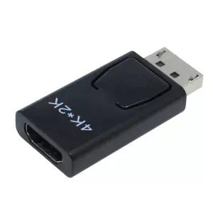 DP to HDMI 변환 어댑터 컴퓨터 노트북 듀얼 모니터 연결 잭 젠더 / 디스플레이포트 HDMI 컨버터 WISENX681