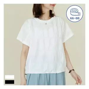 데드라 엠보 스트링 블라우스티 TBE3156 ~88size 1303600