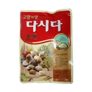 고품질 씨제이 다시다 조개 500G (WE59381)