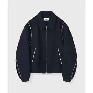 브랜드정품 키뮤어 KIIMUIR 울(WOOL) 파이핑 바시티 자켓 DW_네이비 169691