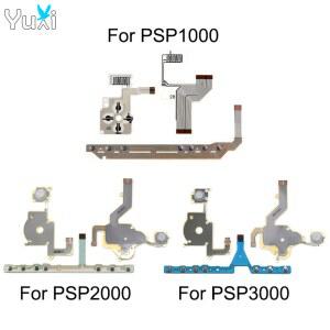 게임기교체부품 YUXI 교체 PSP 1000 2000 3000 부품 기능 시작 키패드 케이블 L 버튼 홈 R 플렉스 수리 PCB 볼륨