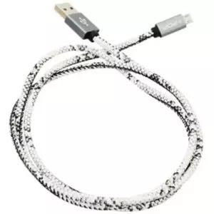 코브라 케이블 마이크로 5핀 꼬임방지 usb 고속 충전 핸드폰 WFO2V6S