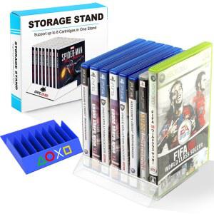 컨트롤러거치대 , ,WIIU, 게임 CD 카드 8 보관함용 IN 1 브라켓 보관