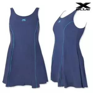 [하프클럽/셀러허브_아웃도어]XBLUE 여자 아쿠아로빅 원피스 치마 수영복 W304