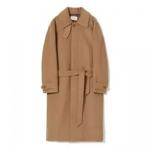 브랜드정품 키뮤어 KIIMUIR 부클 울(WOOL) 세미오버 발마칸 코트_카멜 169796