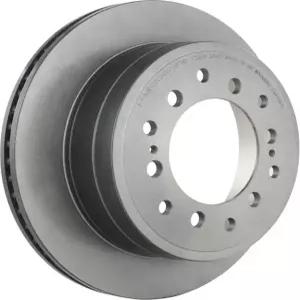 Brembo 09.A334.11 UV 코팅 리어 디스크 브레이크 로터
