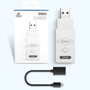 듀얼센스거치대 컨트롤러용 COOV DS50 듀얼센스를 /스위치 OLED 플레이어 멀티 어댑터 콘솔에 게임용으로 연결하세요