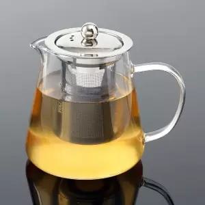 다향 내열 유리 티포트 차주전자 차우리기 티팟 800ml (WEED312)