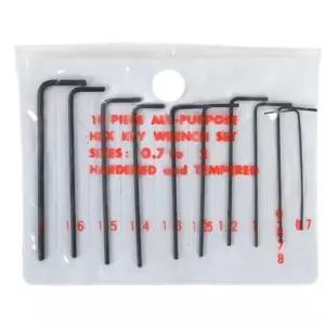 고품질 삼정정밀 육각 L렌치세트 0.7에서 2mm (10pcs) (W0CB11B)