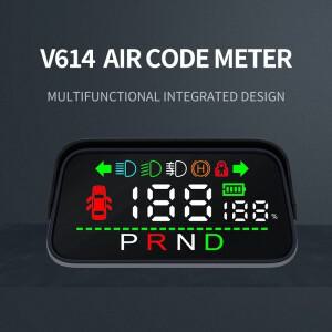 테슬라 모델 3 Y용 HUD 최신 V614 자동차 스마트 게이지 헤드업  디스플레이 속도계 액세서리