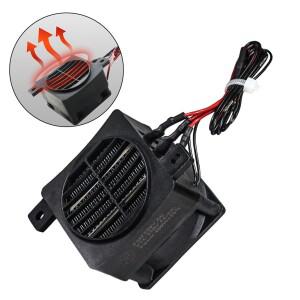 220V 전기 히터 12V/24V 300W/400W 절연 PTC 자동차 팬 일정한 온도 소형 공간 난방기
