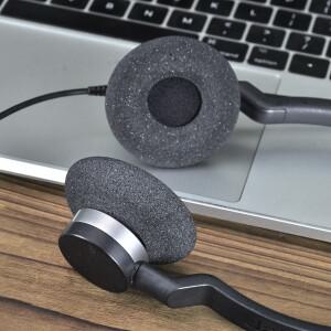자브라 비즈 2300 USB 듀오 / QD MS 헤드폰 헤드셋용 교체용 폼 이어패드 쿠션 커버 1쌍 12.2