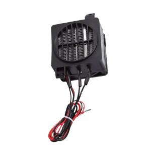 12V PTC 히터 100W 세라믹 온도 조절기 절연 팬 일정한 난방 자동차 공기