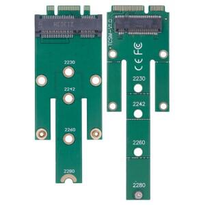 MSATA NGFF로 변환 카드 M.2 SSD 남성 컨버터 라이저 어댑터 (2242/2260/2280