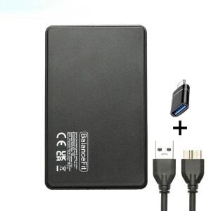 SSD 케이스 2.5'' SATA to USB 3.0/3.1 하드 드라이브 인클로저 디스크 HDD 박스 C 3.1 Gen 2 외장