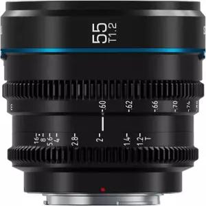 SIRUI 나이트 워커 55mm T1.2 시네 렌즈 대형 조리개 수동 초점 렌즈(MS55E-B E-마운트 블랙) MS55E-B