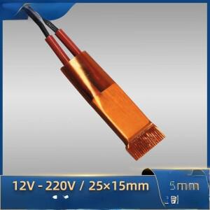 10Pcs 12V ~ 220V 세라믹 PTC 일정한 온도 공기 전기 가열 조각 코어 히터 액세서리 25x15