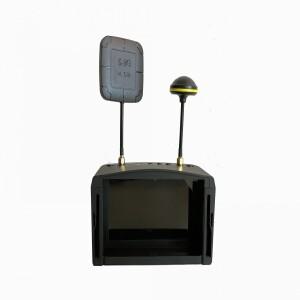 EV800D 5.8G 40CH FPV 고글 5인치 800*480 비디오 헤드셋 HD DVR 내장 배터리 초보자용 RC 드론