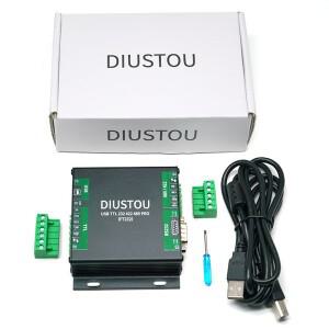 USB/TTL/RS232/422/485 절연 산업용 직렬 포트 모듈 브러시 다기능 상호 변환 통신