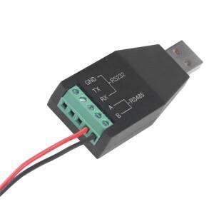 USB To RS485/RS232 산업용 등급 신호 변환기 모듈 업그레이드된 보호 기능 USB-232/485 어댑터