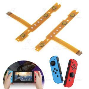 조이콘수리 JOY CON SLSR 버튼 스위치스위치용 플렉스 교체 측면 부품 케이블 수리 OLED 키 표시 리본