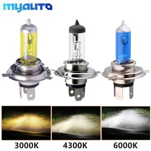 자동차 조명 H4 H7 할로겐 램프 전구 안개 100W 3000K 6000K 12V Motercycle oule Voiture