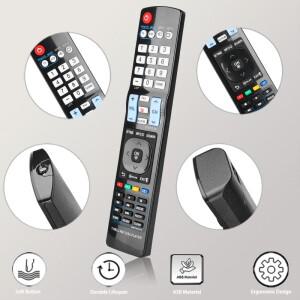 AKB73615379 LG호환 TV/블루레이 디스크 플레이어와 호환되는 리모컨 26LD350 32LD420 42LD630 46LD550 47L