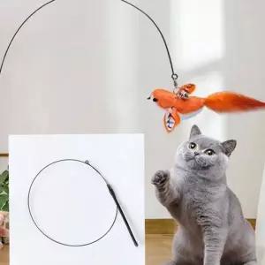 [하프클럽/알티피아]고양이 낚싯대 고양이 깃털 장난감 유연 감봉 리필 교체 캣깃털 실내 용품 놀이 운동