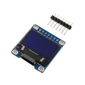 0.96 인치 IIC I2C SPI 통신 7핀 SSD1306 흰색/파란색/노란색 파란색 128X64 OLED 디스플레이 모듈