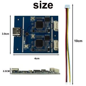 2채널 AV/CVBS 비디오를 USB 출력으로 변환하는 1080P 그래버 AV to 캡처 카드 모듈 UVC 프리 드라이브 안