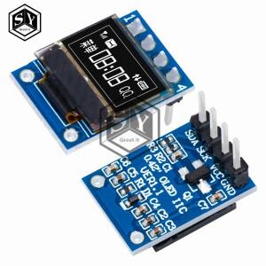 아두이노용 백색 OLED 디스플레이 LCD 모듈 72x40 직렬 화면 색상 I2C IIC/SPI 인터페이스 SSD1315 0.42 인