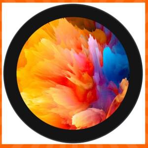 라즈베리 파이 5 5.0인치 IPS 용량 성 터치 스크린 라운드 LCD 3.4인치 디스플레이 1080x1080 파이/Jetson