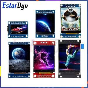 Estardyn TFT 디스플레이 0.96/1.3/1.44/1.77/1.8/2.0 인치 IPS 7P SPI HD 65K 풀 컬러 LCD 모듈 Arduino