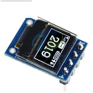 0.42인치 흰색 OLED 디스플레이 LCD 모듈 72X40 직렬 화면 I2C IIC/SPI 인터페이스 SSD1315 Arduino용