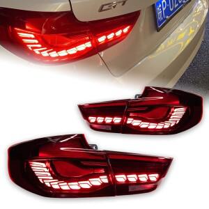 2013-2020 BMW 3 시리즈 320 325 GT F34 업그레이드 LED 드래곤 스케일 다이나믹 주행등, 주차등용 테일라