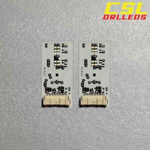 메르세데스 GLC 페이스리프트 X253 C253 DRL LED 주간 주행등 보드 라이트 터닝 모듈, OEM 슈퍼 화이트 교
