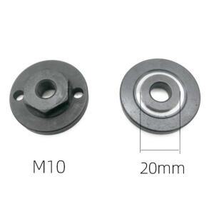 2pcss/4pcs 금속 앵글그라인더 내부 외부 플랜지 너트세트 20mm/22mm/22.2mm 원형톱 블레이드 블랙