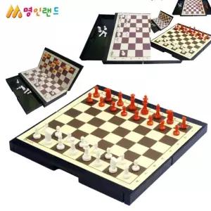 우아창고보드게임 자석식체스 체스세트 체스보드게임 초등보드게임 미니 자석식 체스