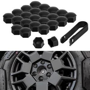 사이버트럭 모델 21MM 3용 커버 너트 매트 액세서리 24PCS 러그 블랙 인터