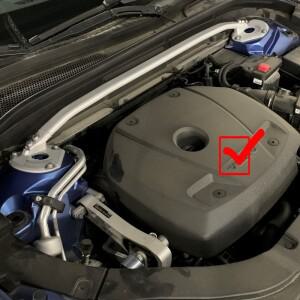 자동차  후드 밸런스 바 볼보 호환 xc60 s60 v60 s90 v90 액세서리 스태빌라이저