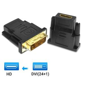 1080P DVI-HDMI 호환 케이블 어댑터 DVI 남성-여성 PS3 프로젝터 노트북 TV 박스용 양방향 커넥터 변환기