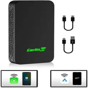 Carlinkit 5.0 2에어 무선 자동차 어댑터 유선 카플레이 및 안드로이드 오토카용 CarPlay 동글 6 Android