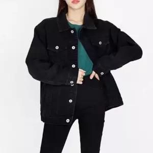 JJM-NS97 여자기본청자켓 진청or블랙 패션 겨울코트 겨울잠바 (W7B2B74)