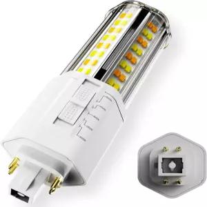IDO LED G24q 4핀 전구 14W 1850루멘 디밍 가능 3000K/3500K/4000K/5000K/650K 32W CFL 교체용 PL 밸러스트